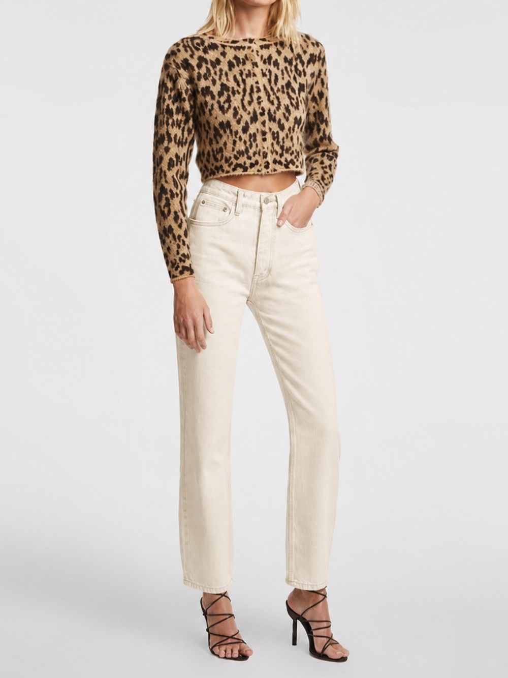 Ksubi Brooklyn Muse Straight Leg Ecru Jeans